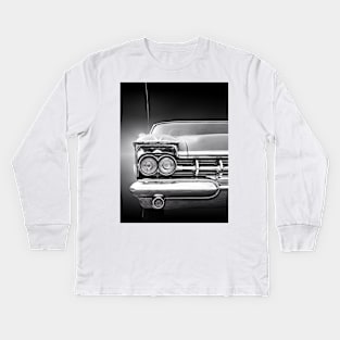 American classic car Imperial 1959 Front view Kids Long Sleeve T-Shirt